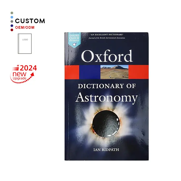 All'ingrosso personalizzato anticipo studente inglese Oxford dizionario astronomia stampa per la vendita