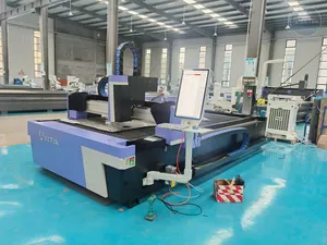 Máquina de corte a laser da fibra do metal 1000w cnc, fabricante