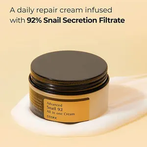 Private label lumaca Mucin 92% riparazione crema viso pelle secca naturale acne-prone Daily Sensitive skin Moisturizer crema viso