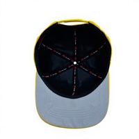 Casquette de sport d'extérieur à visière plate avec logo brodé 3D à 6 panneaux, nouveau style tendance, casquette pour homme