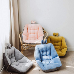A287 Asiento de Escritorio de <span class=keywords><strong>Relleno</strong></span> Firme Gris, Cojín de Silla de Oficina, Cojín de Asiento Comodidad Premium con Costuras Bonitas - Product Image 2