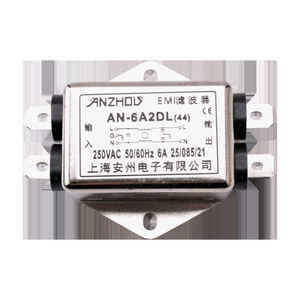 Filtro EMI Anzhou AN-6A2DL(44) 250VAC 6A, Módulo de Filtro de Línea de Alimentación de Modo Común - Product Image 1