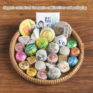 Подарочный набор ферментированного чая Пуэр напрямую от производителя - 30 прессованных брикетов, натуральный продукт с возможностью индивидуального заказа и низким MOQ - Product Image 3