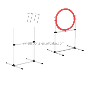 Set de Entrenamiento de Agilidad para Perros, Personalizado, de ABS y <span class=keywords><strong>PVC</strong></span>, con Obstáculos, Túnel, Postes, Vallas y Saltos - Product Image 2