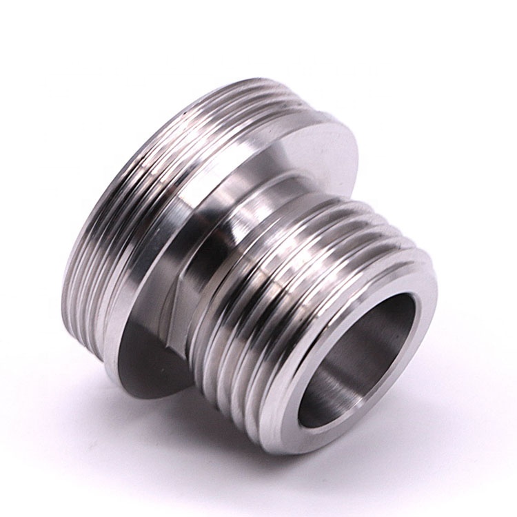 Pabrik Cina Kustom CNC Mesin Stainless Steel Hex Flange Thread Memperbaiki Sekrup Plug