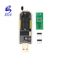Clip de Prueba I21 para EEPROM 93CXX / 25CXX / 24CXX + Módulo Programador USB CH341 para BIOS Flash EEPROM Series 24 25 SOIC8 SOP8