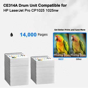 Unité de tambour Compatible IBEST <span class=keywords><strong>HP</strong></span> <span class=keywords><strong>126A</strong></span> CE314A Compatible pour cartouche de tambour <span class=keywords><strong>HP</strong></span> LaserJet Pro CP1025 1025nw - Product Image 2