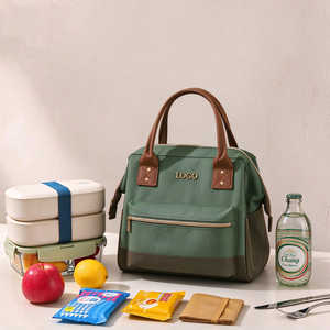 Eco Friendly Custom Waterproof Polyester Fashion Lunch <b>Bag</b> Washable Insulated Thermal Picnic Cooler - Product Image 4