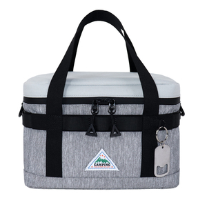 Sac de camping décontracté SENDA grande capacité, réutilisable, réglable, isolant, résistant à l'eau, écologique, en polyester durable - Product Image 1