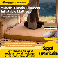 Matelas Gonflable en PVC à Soutien Ferme 20cm avec Filament Élastique – Lit Gonflable pour Usage Domestique à Long Terme