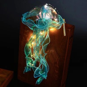 Lanternes Méduse Lumineuses Décoration Océanique Méduses Suspendues pour Anniversaires Thème Sirène Plafonds de Classe Cadeau Thème Océan - Product Image 4