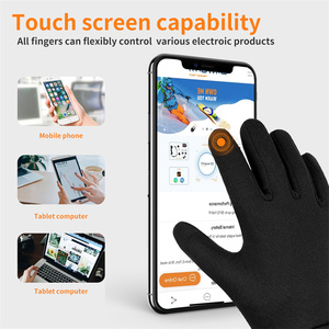 Gants chauffants d'hiver à écran tactile pour moto Gants chauffants à main chauds à batterie thermique Gants de cyclisme chauffants - Product Image 6