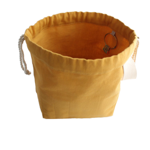 <span class=keywords><strong>Bolsa</strong></span> de Lona para Proyectos de Tejer, <span class=keywords><strong>Bolsa</strong></span> con Cordón para Guardar Obras de Crochet - Product Image 6