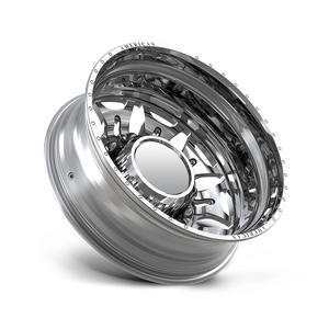 Jantes en aluminium forgé haute résistance, brillantes, 22-26 pouces, 8.25J 8x165.1 CB 124.1 pour GMC Sierra 3500HD/4500HD pour DRW Dually - Product Image 3