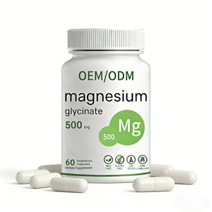 जैतून मैग्नीशियम ग्लाइकेनेट शाकाहारी कैप्सूल 100% चेलेटेड समर्थन मांसपेशियों में छूट वयस्क आवश्यक खनिज पूरक - Product Image 2