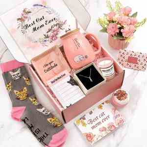 Unique Birthday Gifts for Women <b>Cat</b> Lovers New Style Spa Gift Set Custom Thanksgiving Christmas Gifts for Wife Mom Girlfriend - Product Image 2