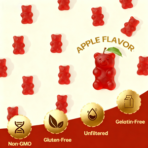 Fabricant de Gummies au Cidre de Pomme Naturel Pur |   Solution clé en main de marque privée |   Avec <span class=keywords><strong>la</strong></span> <span class=keywords><strong>mère</strong></span> et <span class=keywords><strong>la</strong></span> vitamine B12 - Product Image 4