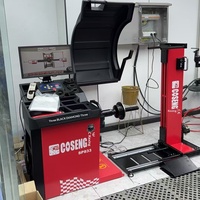 Machine d'équilibrage SP833PL WL800 avec système de verrouillage pneumatique et sonar pour le changement de pneus et l'équilibrage des roues
