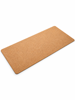 Tapis de bureau en liège pour clavier et souris, tapis de bureau naturel antidérapant et imperméable pour l'étude et le travail