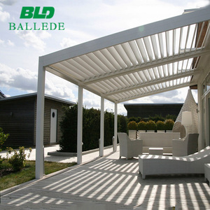 Australie jardin abat-jour <span class=keywords><strong>orientable</strong></span> pergola capteur de pluie vergola toit à persiennes système - Product Image 6