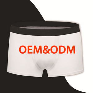 Slip da <span class=keywords><strong>Uomo</strong></span> Personalizzati in Cotone Traspirante, Comodi Boxer Bianchi Elastici alla Moda per Fitness e Uso Quotidiano - Product Image 3