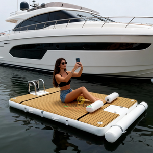 Plateforme flottante gonflable pour yacht, tapis de pêche DWF, planche flottante pour la natation - Product Image 1