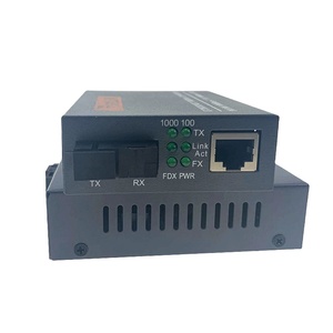 Bộ chuyển đổi phương tiện truyền thông quang Gigabit 10/100/1000M giá nhà máy Trung Quốc, 25KM, SC, RJ45 - Product Image 2