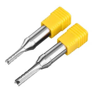 DouRuy TCT Straight Router Bits 3 Flute Cutting Straight Router Bits TCT Cutters