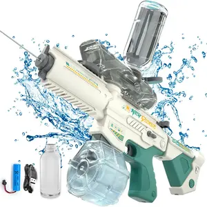 Yüksek kapasiteli su Blaster tabancası oyuncaklar fışkırtma tabancaları oyuncak otomatik ateş Watergun oyuncaklar çocuklar için açık çekim oyunu