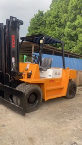 Cheap Price <b>Used</b> TCM FD50 Counterbalance Forklift 5 Ton Diesel Engine with 6 Months Warranty for Sale - Product Image 2