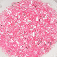 500g 3*7 Diamantes de imitación acrílicos con parte trasera plana tipo carámbano, Suministros para manualidades DIY y joyería geométrica