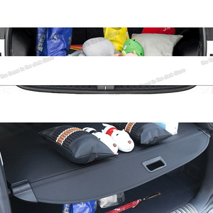 Cubierta de Lona y Cuero para el Compartimento del Maletero del Coche, para <span class=keywords><strong>Hyundai</strong></span> <span class=keywords><strong>Tucson</strong></span> Ix35 Santa Fe 2010 <span class=keywords><strong>2011</strong></span> 2024 2023 2022 2021 2020 - Product Image 5