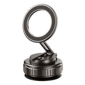Soporte Magnético Universal para Teléfono Móvil con Succión al Vacío, Plegable, Metálico, Compatible con Coche, Hogar, Gimnasio, Espejo - Product Image 1