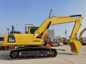 Excavadora sobre orugas Komatsu PC200 original de Japón, equipo de construcción, máquina de movimiento de tierras PC200 en buenas condiciones - Product Image 3