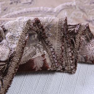 Kain Pelapis Jacquard TengHui untuk Dekorasi Rumah, Lembut, 3D, Satin Antik untuk Furnitur <span class=keywords><strong>Sofa</strong></span>, Motif <span class=keywords><strong>Herringbone</strong></span> untuk Ruang Tamu - Product Image 3