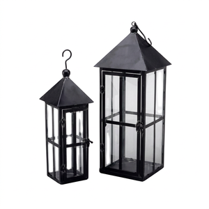 Iron Candle Holder Hollow Vintage Lanterns Table Candlestick Wedding Candle Holders Home Decor <b>Lighting</b> No Candles - Product Image 1