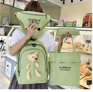 Ensemble de sacs d'école pour enfants, <span class=keywords><strong>cartable</strong></span> avec imprimé personnalisé pour filles, nouvelle collection, 2020 - Product Image 6