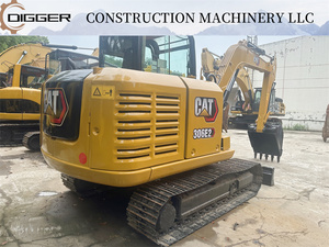 Cumple con EPA 2022 para Mini excavadora Cat 306e2, excavadora sobre orugas de 6 toneladas de alta calidad de Japón, baja hora, buen estado, gratis - Product Image 6