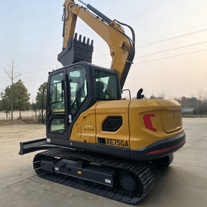 Nouvelle Mini-Excavatrice sur Chenilles XE75GA 7 Tonnes au Meilleur Prix, avec Moteur et Godet de 0,33 m³, Compacte, Puissante et à Haute Capacité d'Excavation - Product Image 1