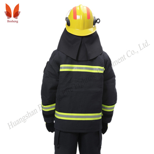 Combinaison <span class=keywords><strong>de</strong></span> <span class=keywords><strong>pompier</strong></span> en aramide à 3 couches, respirante, ignifuge, imperméable, pour l'entraînement en micro-station <span class=keywords><strong>de</strong></span> pompiers - Product Image 6