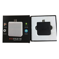 Lector de Tarjetas de Control de Acceso Micro USB GSC R65, Lector de Etiquetas RFID para Animales FDX-B, Frecuencia de 134.2khz, Compatible con Android