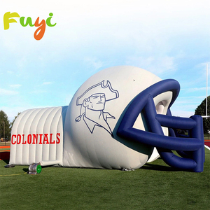 Terowongan Promosi Kustom Permainan Olahraga, Pintu Masuk Helm Tiup Raksasa - Product Image 3
