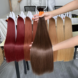 Doppio disegno senza trama alla rinfusa treccia extension per <span class=keywords><strong>capelli</strong></span> bordeaux miele biondo <span class=keywords><strong>cioccolato</strong></span> <span class=keywords><strong>marrone</strong></span> rossastro alla rinfusa <span class=keywords><strong>capelli</strong></span> umani per trecciatura - Product Image 5