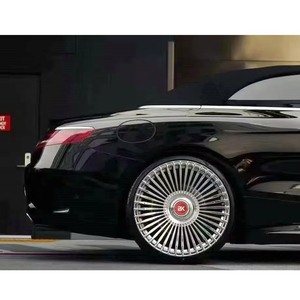 Rines Bku de Lujo Forjados 5x112 para Mercedes <span class=keywords><strong>Maybach</strong></span> W222 W223 <span class=keywords><strong>S580</strong></span> S65 S63 de 19 20 21 22 Pulgadas, Rines de Aleación Pulidos Personalizados - Product Image 1