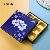 Boîte d'emballage de chocolat de luxe avec logo personnalisé Boîte de barres de chocolat aux champignons CR bonbons snack au détail