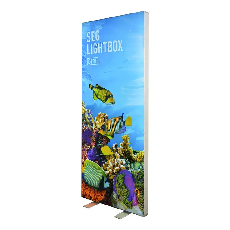 20 Käufer Led Display Board Light Box Schlanke rahmenlose Werbung Light box 120cm