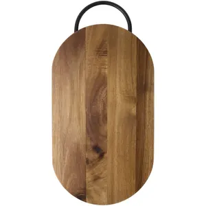 Planche à découper en bois d'acacia, merchandising personnalisé - Product Image 2
