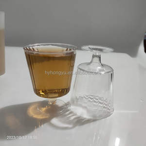 BPA-무료 일회용 하드 플라스틱 레드 와인 잔 맑은 파티 서빙 음료 도구 - Product Image 6