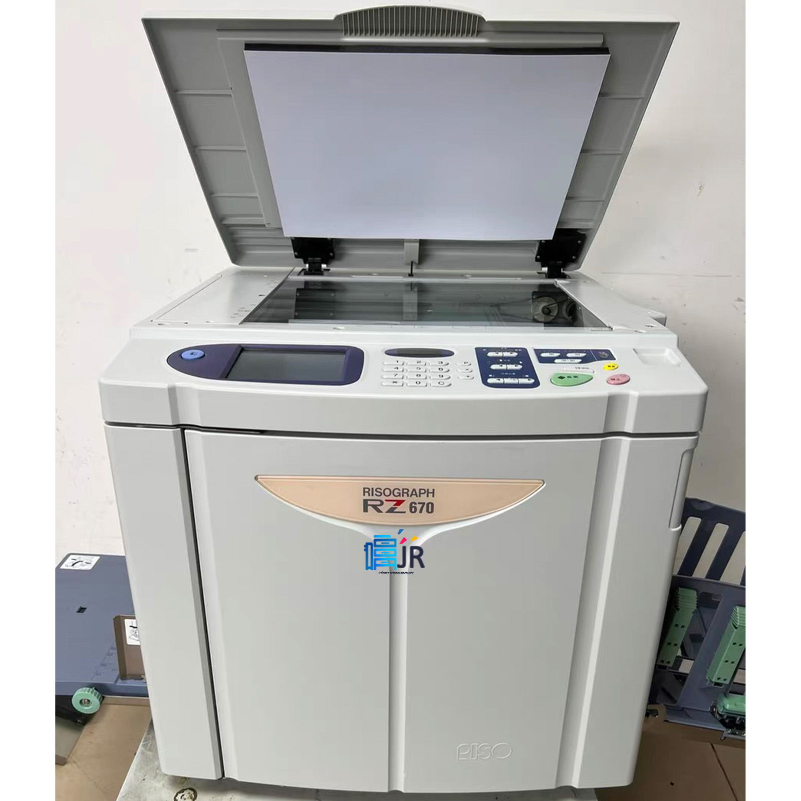 130 ppm High Speed Riso Printer Original Refurbished Photocopier A3 Risograph RZ670 For Printing Copy Machine