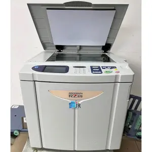 Baskı kopya makinesi için 130 ppm yüksek hızlı Riso yazıcı orijinal yenilenmiş fotokopi A3 Risograph RZ670